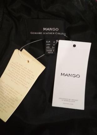 Кожаное замшевое черное женское платье s-m mango оригинал8 фото