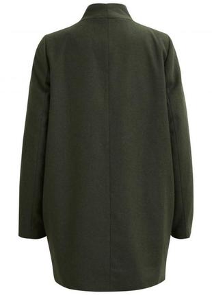 Розпродаж! жіноче демі пальто кокон шерсть данської бренду object оригінал3 фото
