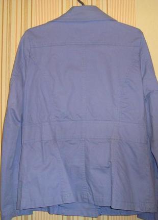 Стильная коттоновая курточка пиджак красивый цвет6 фото