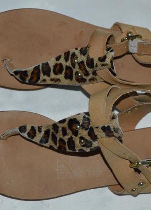 Босоніжки сандалі шкіра oxmox італія розмір 42 41, босоножки сандали