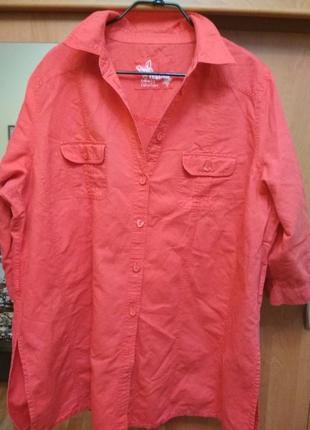 Продам лляну туніку сорочку yessica (xl)