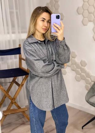 Стильная рубашка - кардиган