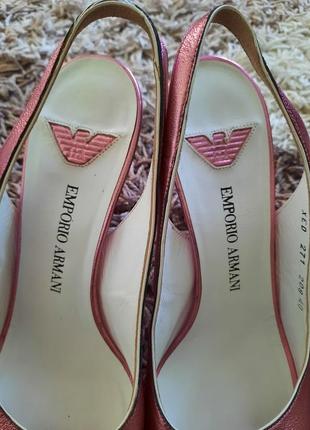 Босоножки emporio armani.9 фото