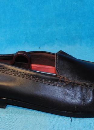 Кожаные мокасины туфли cole haan 46 размер