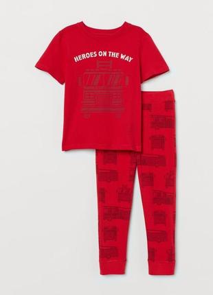 Класні комплекти з пожежною машиною h&m