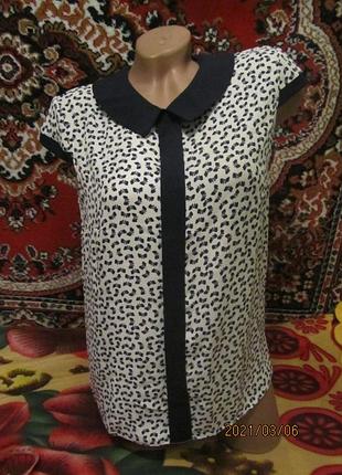 Воздушная блуза в бантиках