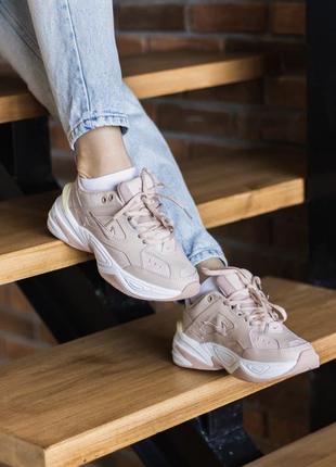 Женские кроссовки nike m2k tekno pink