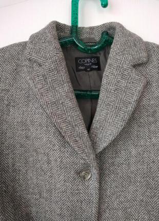 Стильный шерстяной пиджак5 фото