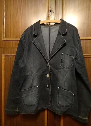 Джинсовый пиджак