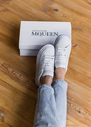 Alexander mcqueen white🆕шикарні кросівки 🆕купити накладений платіж2 фото