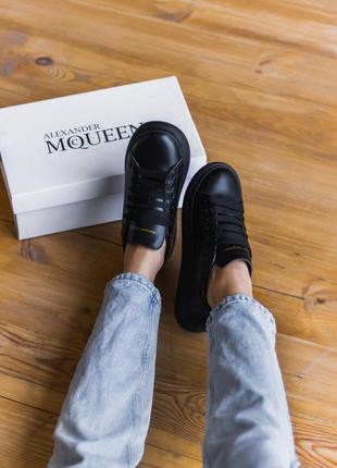 Alexander mcqueen black🆕шикарні кросівки 🆕купити накладений платіж10 фото