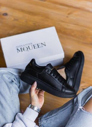Alexander mcqueen black🆕шикарні кросівки 🆕купити накладений платіж8 фото