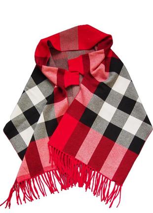 Величезний шарф палантин кардиган болеро кейп накидка італія клітка burberry