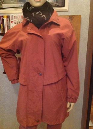 Качественная демисезонная куртка бренда lady, р. 52-54