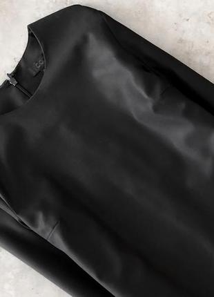 Базове чорне плаття/сукня з костюмної шерсті cos2 фото
