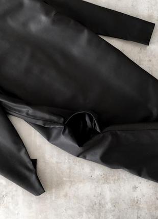 Базове чорне плаття/сукня з костюмної шерсті cos7 фото