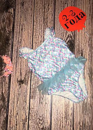 Гламурный купальник primark для девочки 2-3 года, 92-98 см