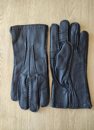 Нові жіночі шкіряні рукавички, німеччина, р. 72 фото