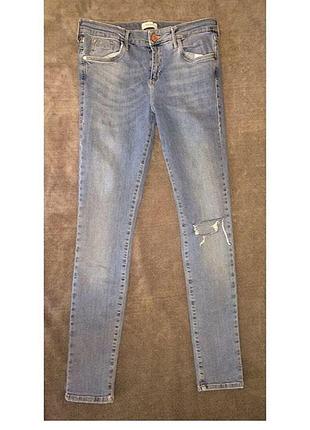 Джинси скінні,узкачи,штани,подерті,з діркою