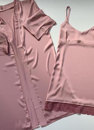 Нічна рубашка з халатом