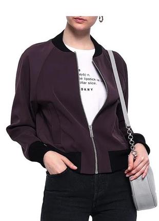 Стильный бомбер dkny размер xs