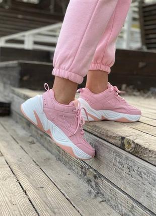 Nike m2k tekno женские розовые наложенный платеж (37-41)6 фото