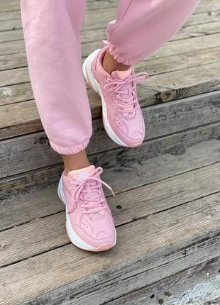 Nike m2k tekno женские розовые наложенный платеж (37-41)10 фото