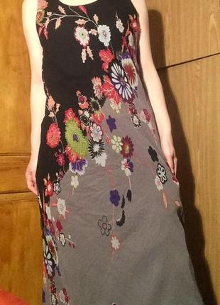 Платье,сукня,сарафан макси,с цветами,цветочками2 фото
