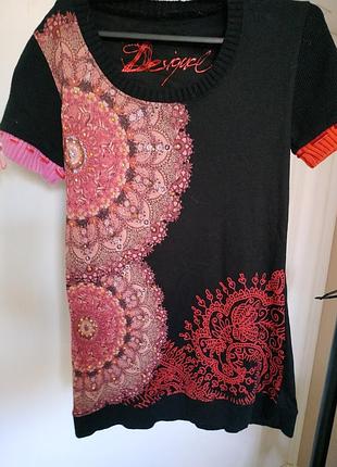 , desigual кофта яскрава відомого бренду