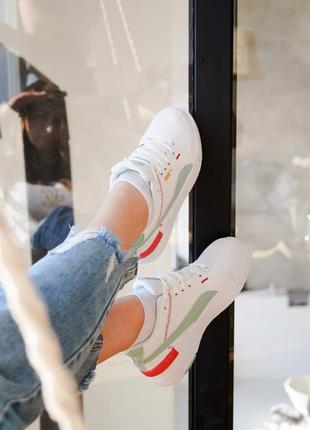 Puma cali mint white6 фото