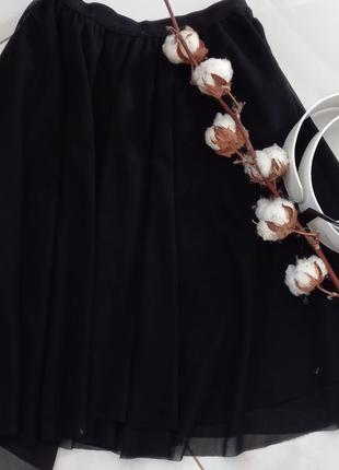 Спідниця з м'якого фатину