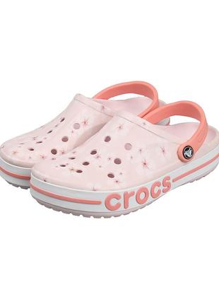 Кроксы crocs bayaband clog, розовые.5 фото