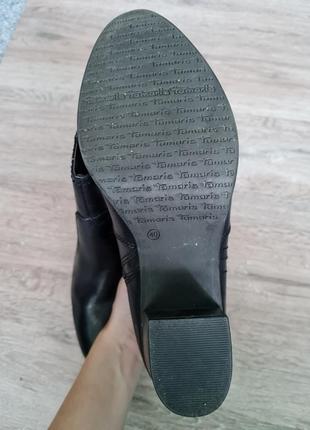 Ботинки сапожки полусапожки черевики високі tamaris4 фото