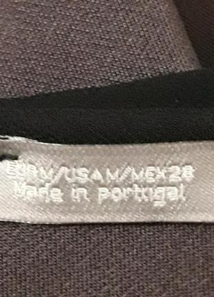 Zara р.m стильная бредовая  блуза  украшена  эко - мехом5 фото