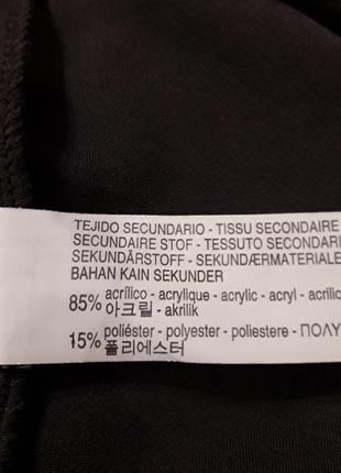 Zara р.m стильная бредовая  блуза  украшена  эко - мехом7 фото
