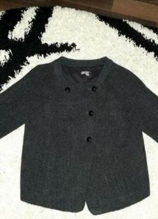 Пальто натуральная шерсть бомбер пиджак куртка курточка1 фото