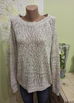 Женский свитер пуловер кофточка жіноча. с пайетками1 фото