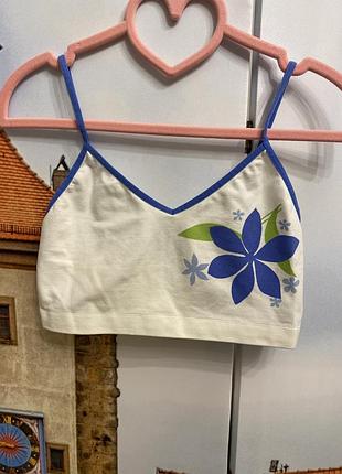 Бесшовный спортивный топ - майка, 3-5 лет