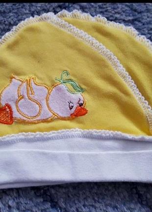 Шапка жовта