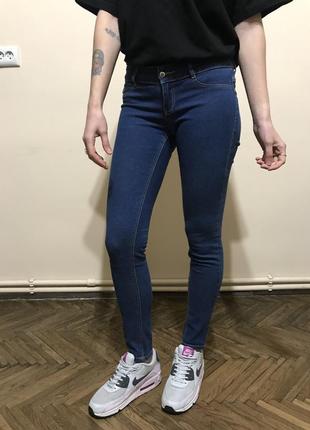 Джинси узкачі скіні bershka slim fit low west 36р джинсы скини3 фото