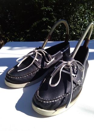 Топсайдеры натур кожа португалия