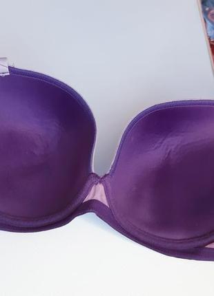 Новый бюстгалтер wonderbra 36g/80f тонкий, плотный поролон7 фото