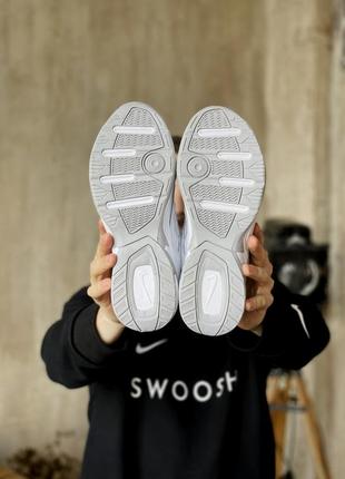 Кроссовки женские белые найк nike m2k tekno white (36рр - 45рр), кроссовки найк4 фото