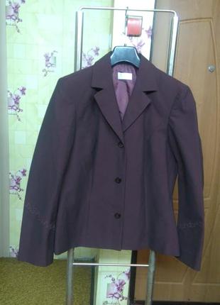 Гарний бордовий піджак bonita р. 38(м)