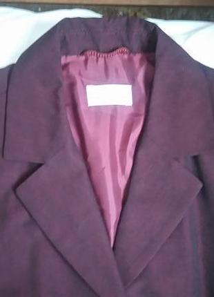 Красивый бордовый пиджак bonita р.38(м)5 фото