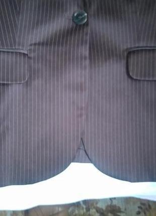 Шикарный стильный фирменный офисный пиджак жакет mng suit р.10 (вьетнам)7 фото