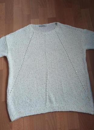 Красивая кофта в паетки, размер 20