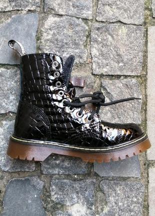 Зимние кожаные ботинки steel8 фото
