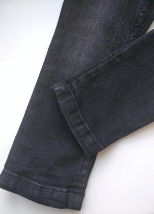 🌹🎸 крутые базовые джинсы демисезон  с ретро подтяжками на 18-24 мес lupilu🌹🎸6 фото