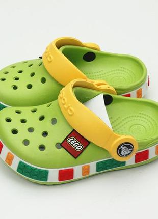 Кроксы crocs lego + джибитсы в подарок к каждой паре! )1 фото